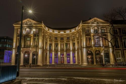 Den Haag bij nacht Koninklijke Schouwburg