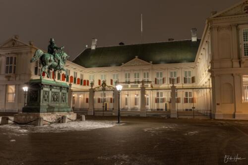Den Haag bij nacht Paleis Noordeinde (2)